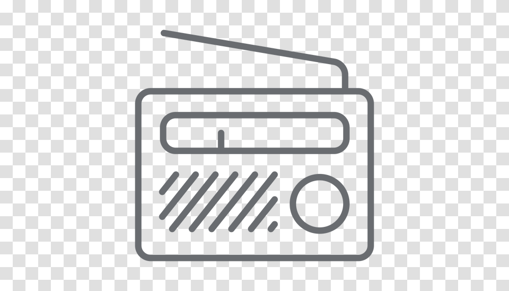 Radio, Electronics, Tape Player, Cassette Transparent Png