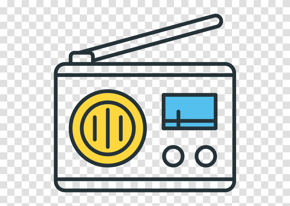 Radio Icon Icon, Stereo, Electronics Transparent Png