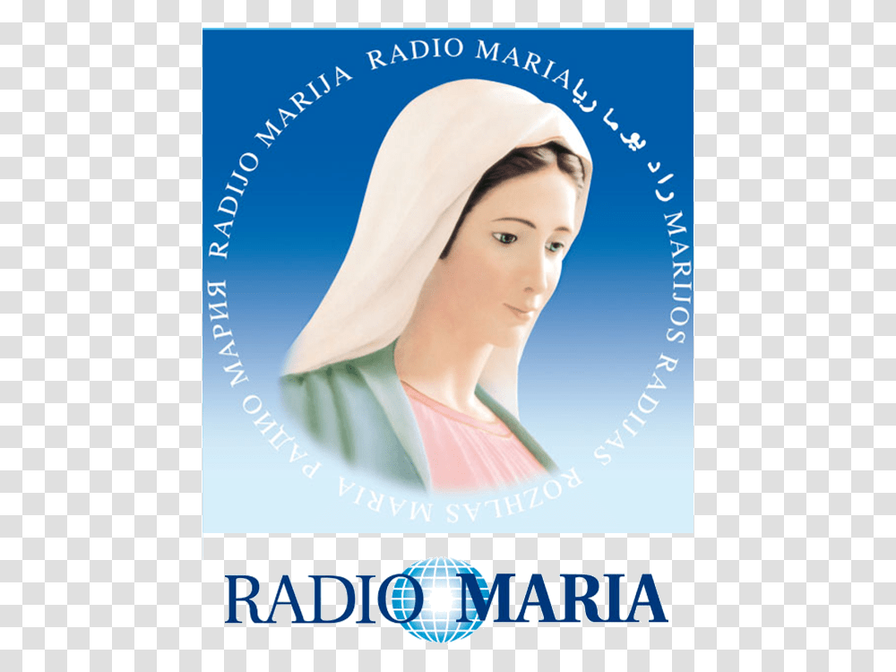 Radio Maria, Person, Head, Poster Transparent Png