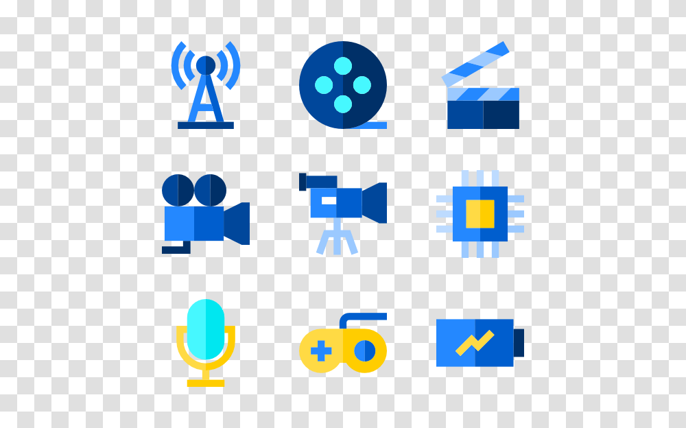 Radio Microphone Icons, Network, Pac Man Transparent Png