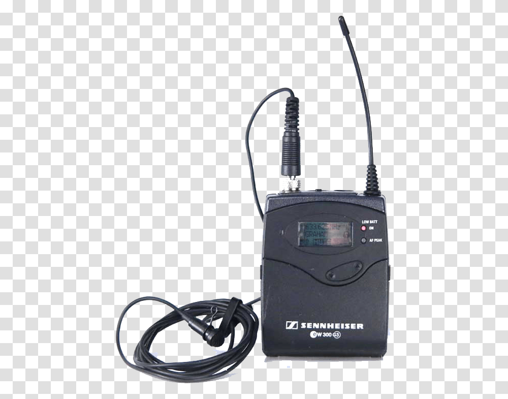 Radio Microphone Tieclip Microphone Twoway Radio Sennheiser Sk 100, Electronics, Adapter Transparent Png