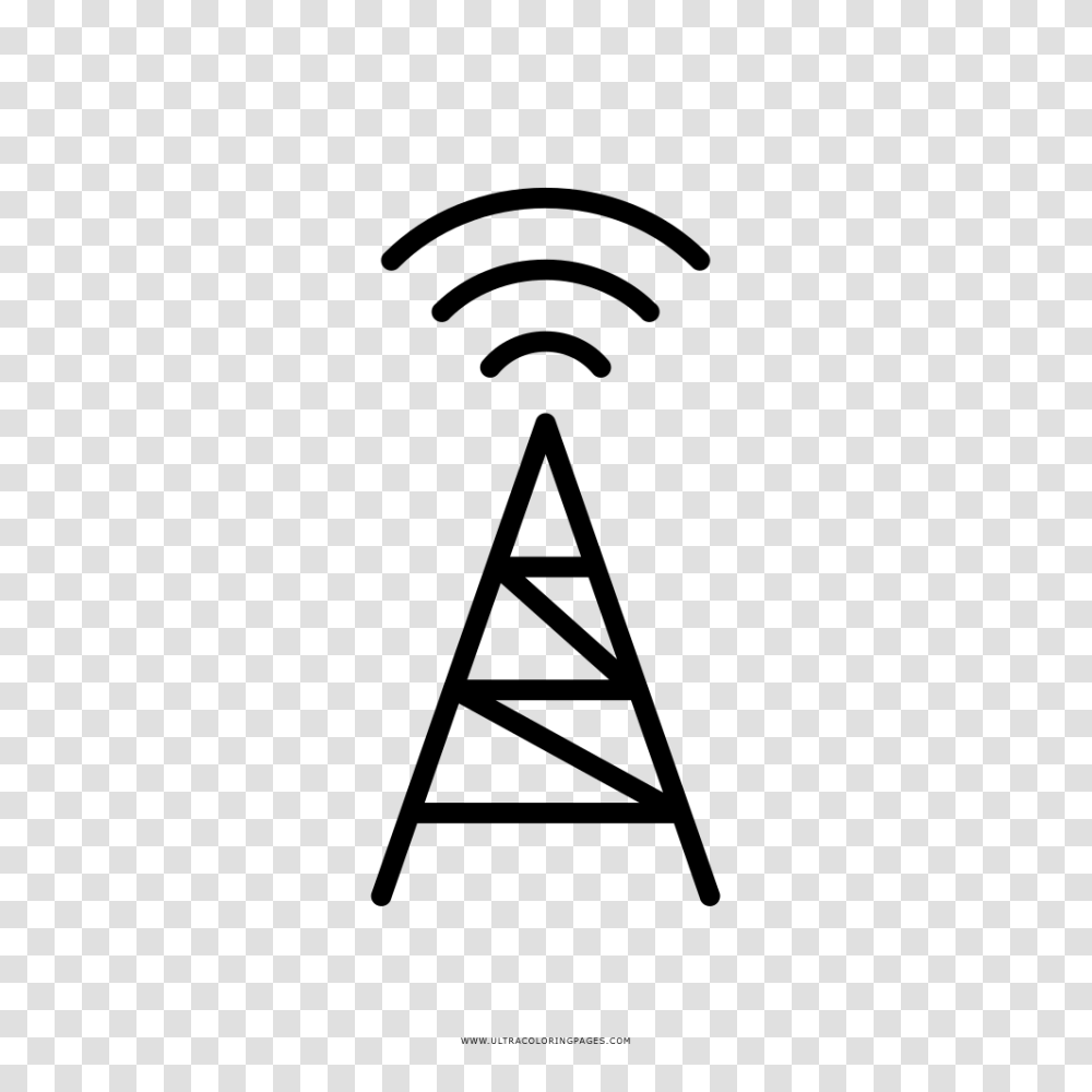 Radio Tower Coloring, Gray, World Of Warcraft Transparent Png