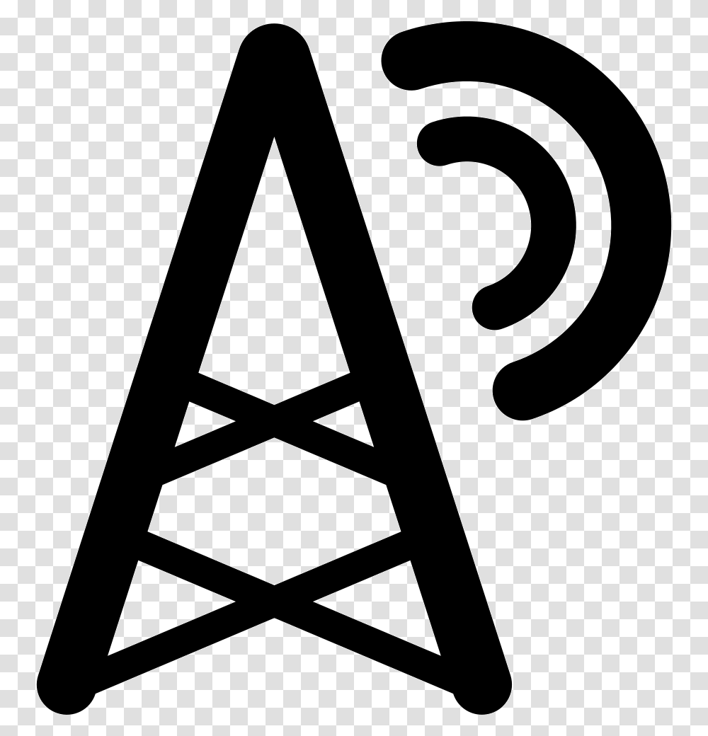 Radio Tower Conversion Tracking, Triangle, Label Transparent Png