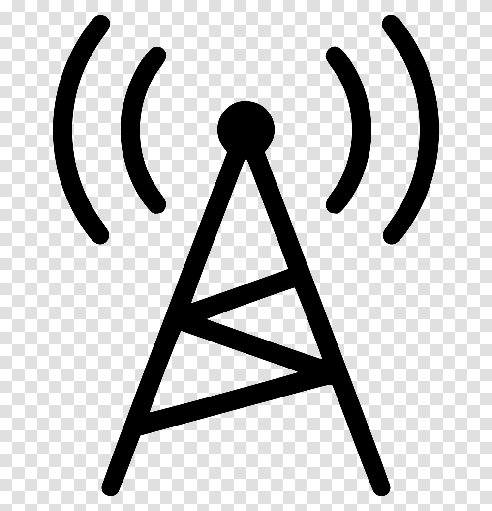 Radio Tower Radio Tower Svg, Antenna, Electrical Device, Silhouette, Scissors Transparent Png