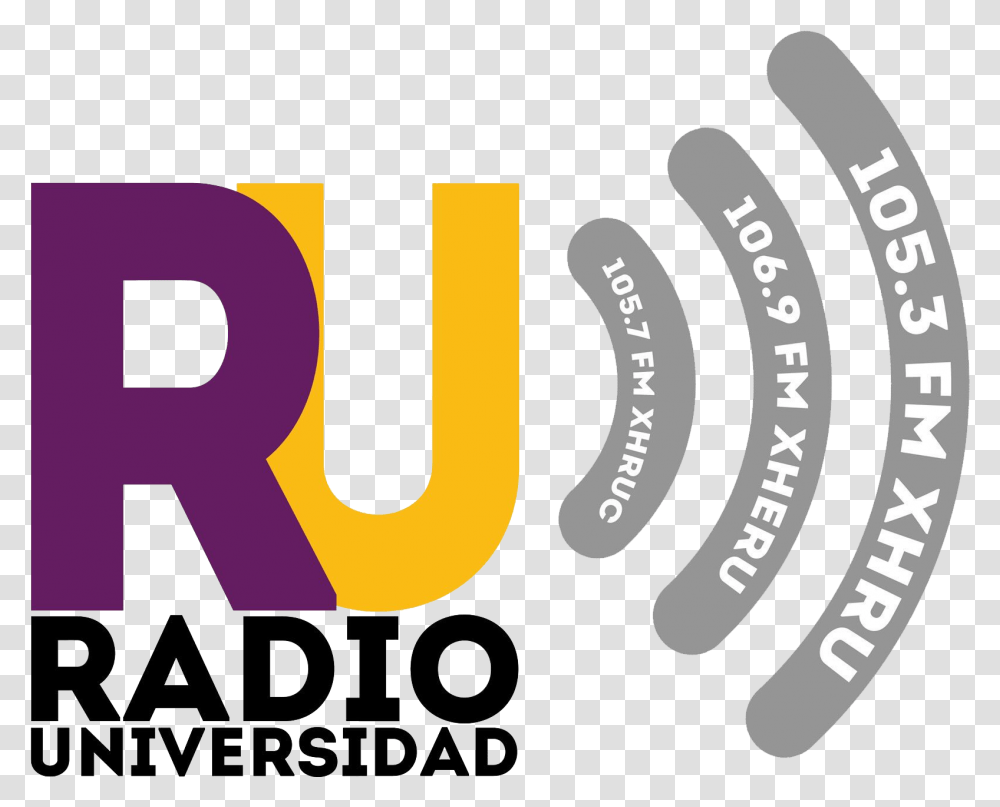 Radio Universidad Logo Cobach, Text, Number, Symbol, Horseshoe Transparent Png