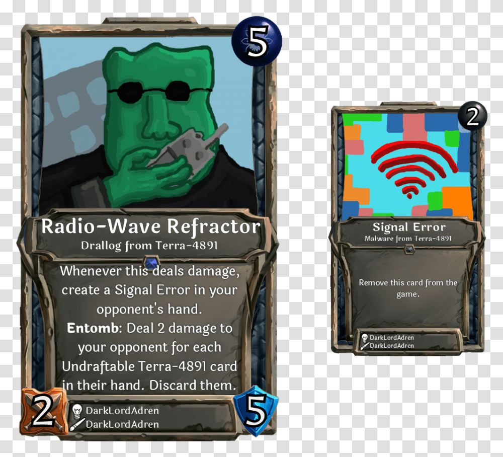 Radio Wave Refractor Collectible Card Game, Sunglasses Transparent Png