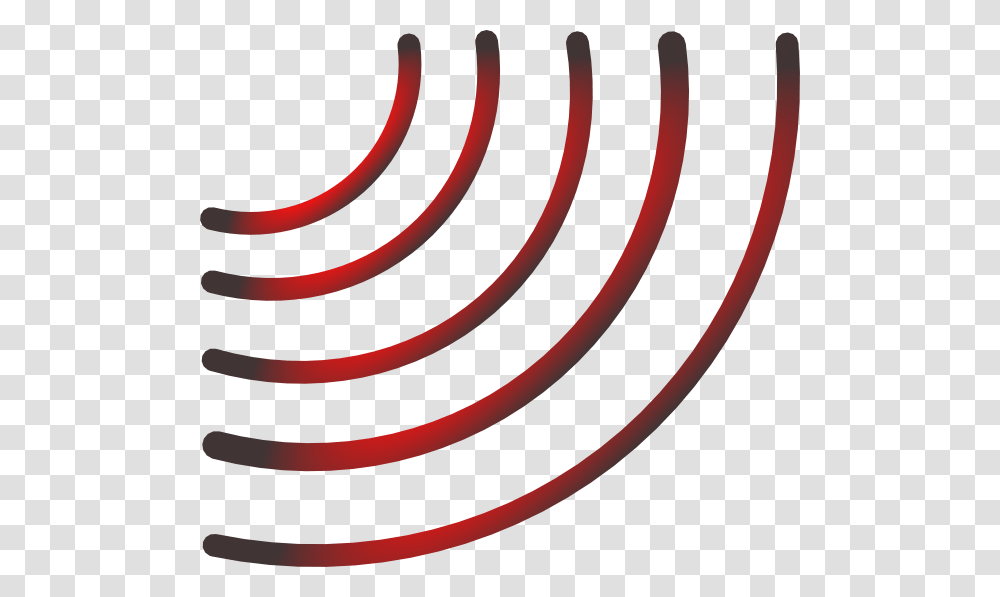 Radio Waves Clip Art Black Free Image, Spiral, Coil, Rug, Bowl Transparent Png