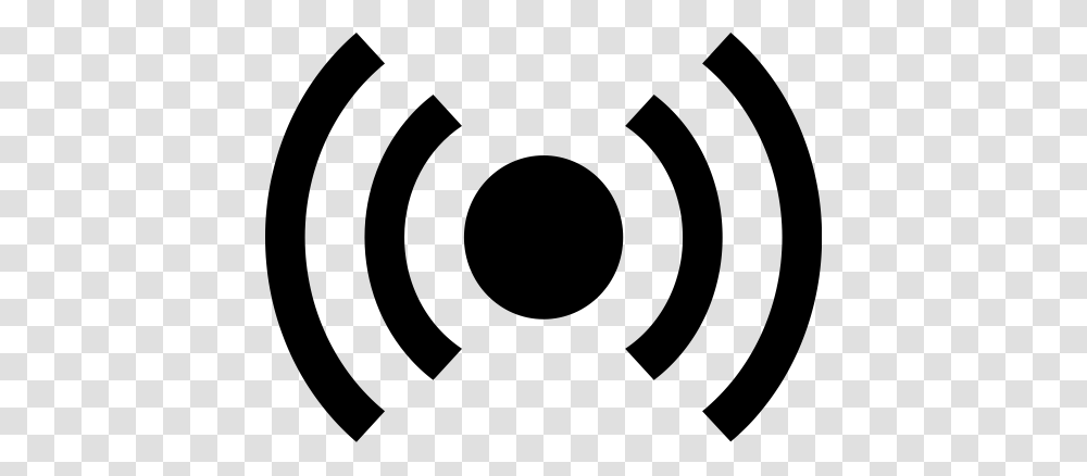 Radio Waves Waves Weather Icon With And Vector Format, Gray, World Of Warcraft Transparent Png