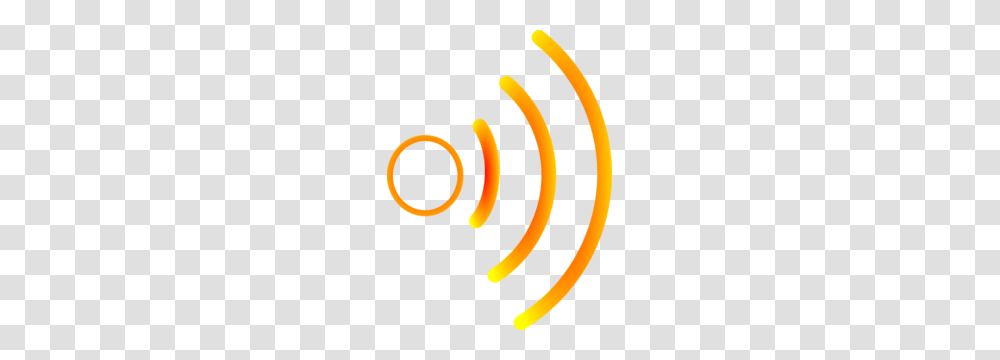 Radio Waves Yellow Clip Art, Spiral, Coil, Rotor Transparent Png
