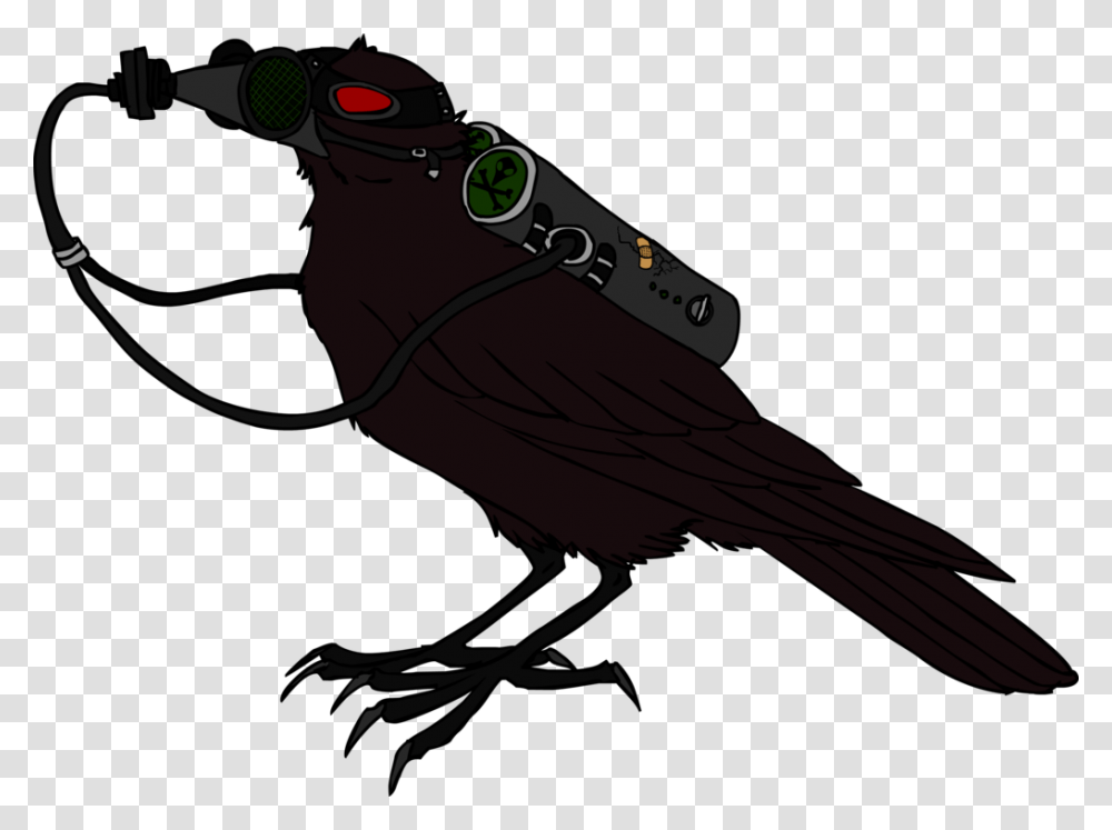 Radioactive Crow, Apparel, Animal, Bird Transparent Png