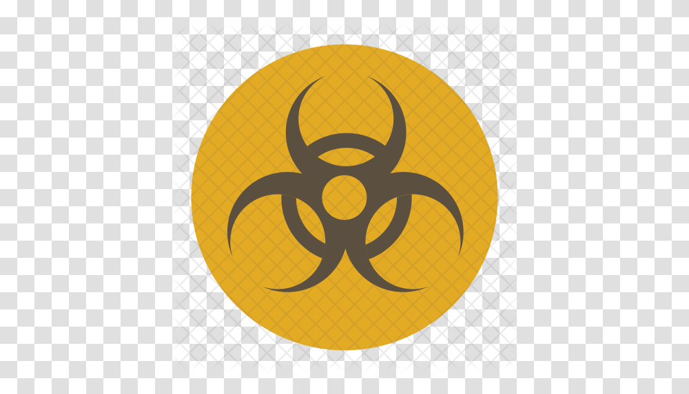 Radioactive Icon Biological Hazard, Symbol, Logo, Number, Text Transparent Png