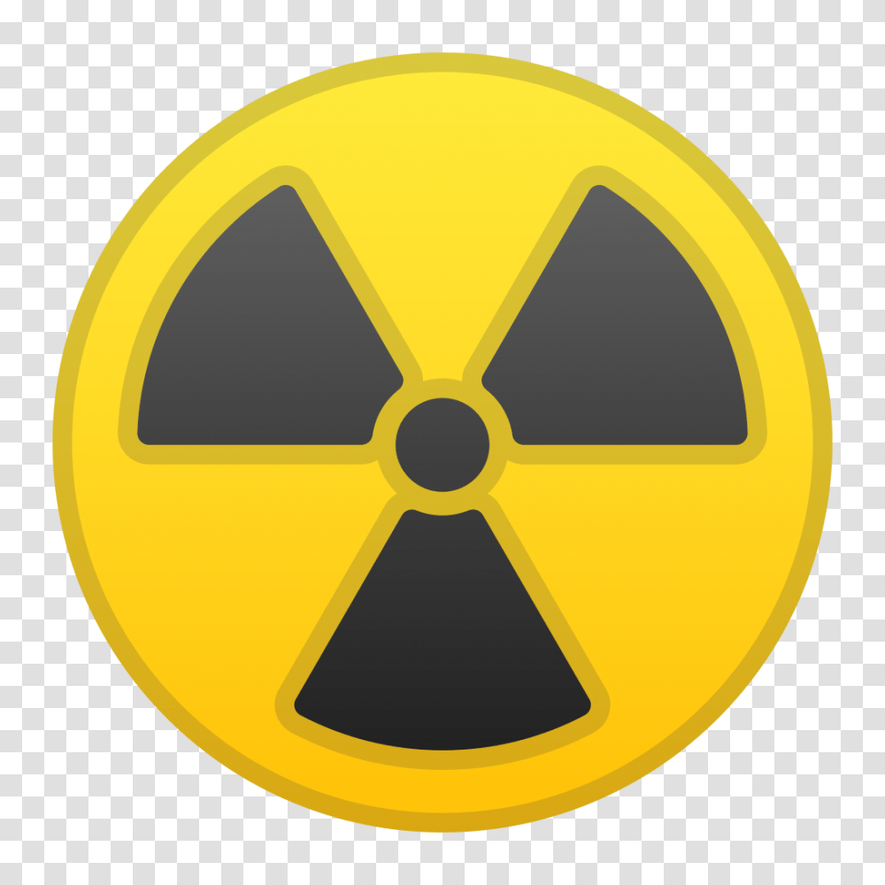 Radioactive Icon Noto Emoji Symbols Iconset Google, Nuclear, Soccer Ball, Football, Team Sport Transparent Png