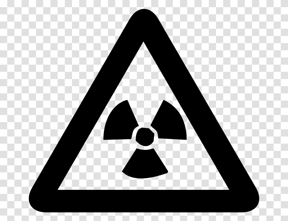 Radioactive Logo Narrow Road Sign, Gray, World Of Warcraft Transparent Png