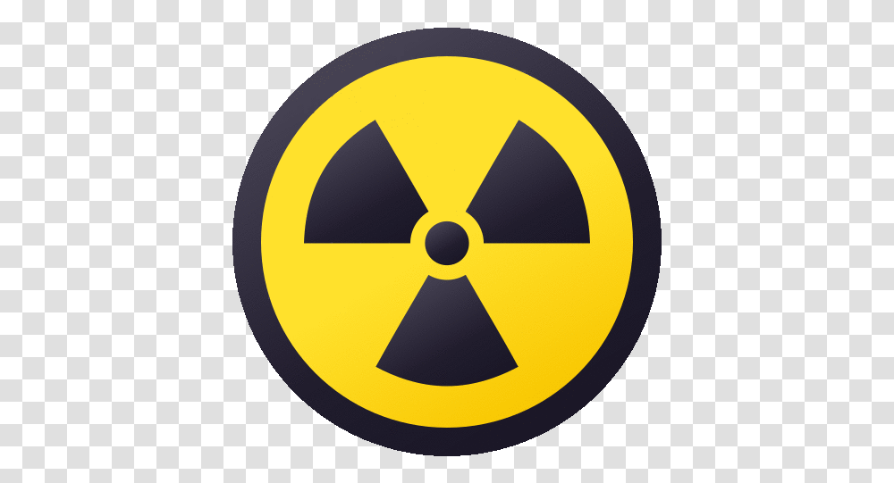 Radioactive Symbols Gif Radioactive Symbols Joypixels Discover & Share Gifs Radyasyon Emojisi, Nuclear Transparent Png