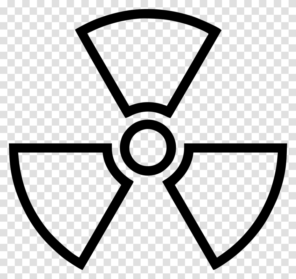 Radioactive Water Pollution Icon, Logo, Trademark, Scissors Transparent Png