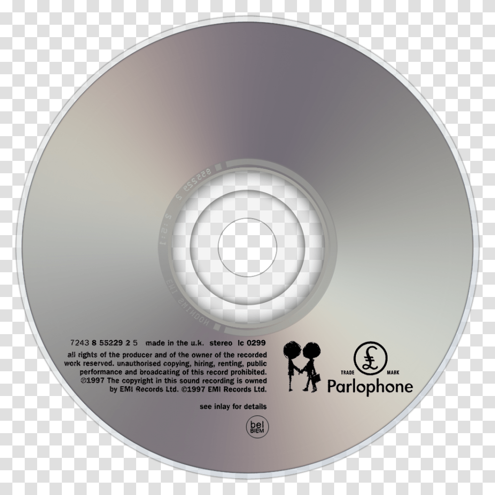 Radiohead Ok Computer Disc, Disk, Dvd Transparent Png