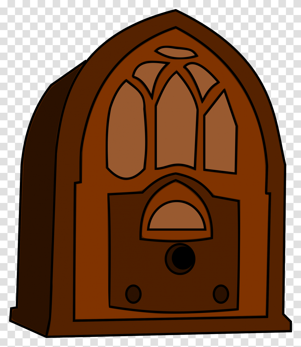 Radios 1920 Old Radio Clipart, Mailbox, Letterbox Transparent Png