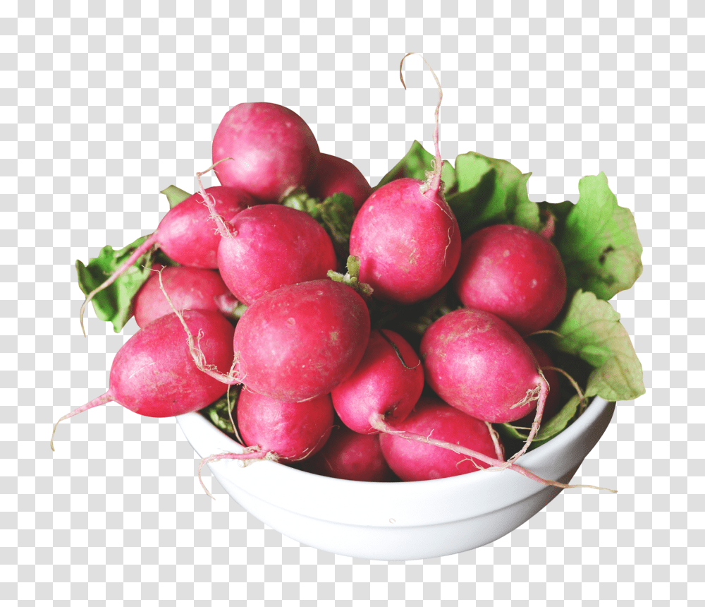Radish In A Bowl Image, Vegetable, Plant, Food, Produce Transparent Png
