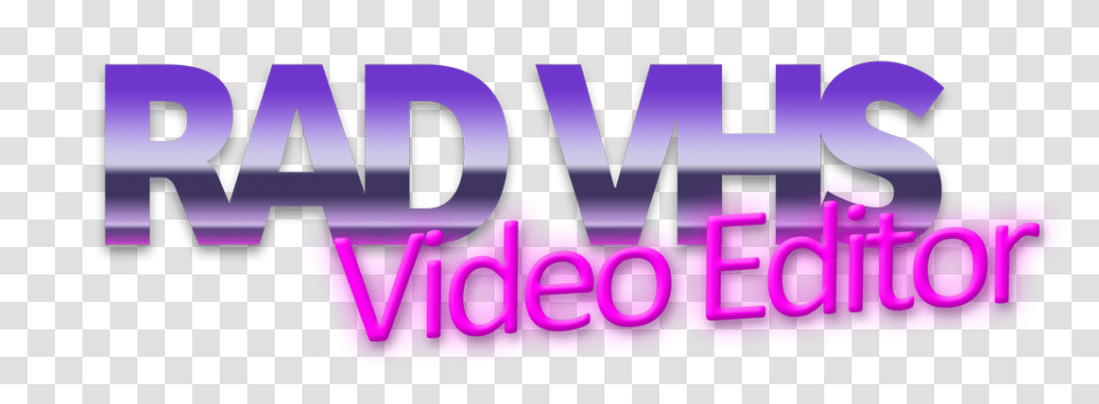 Radpony The Highest Quality Retro Vhs Vibes For All Your Photo, Purple, Word, Alphabet Transparent Png