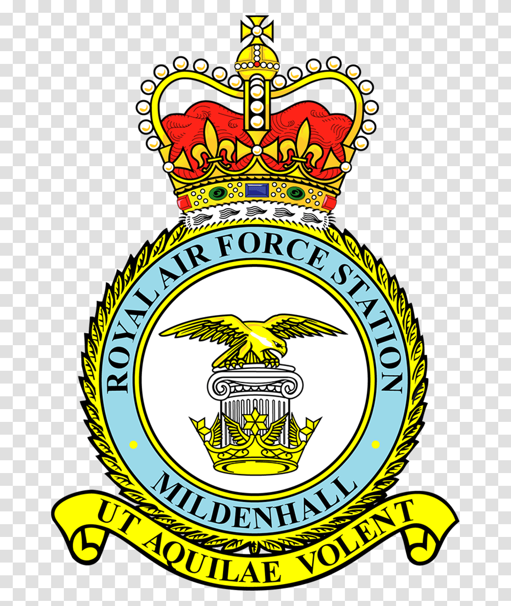 Raf Mildenhall Station Patch Graphic Raf Lossiemouth Crest, Logo, Trademark, Badge Transparent Png