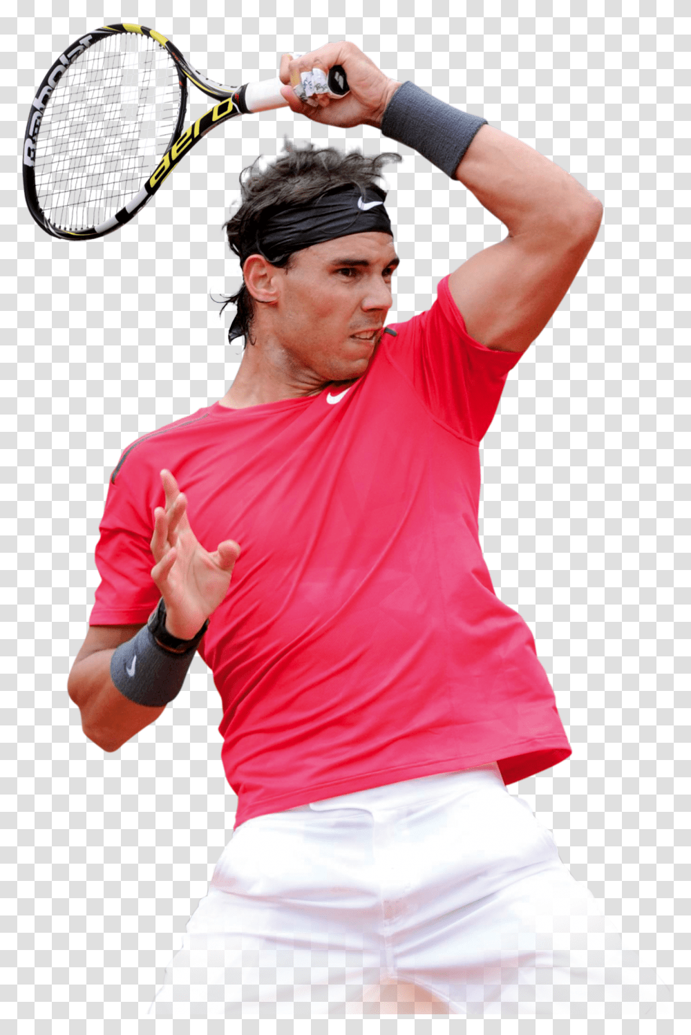 Rafa Nadal, Person, Tennis Racket, Sleeve Transparent Png