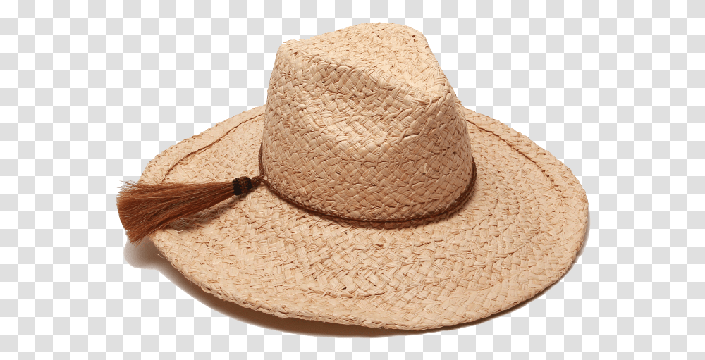 Raffia Hat Image Cowboy Hat, Apparel, Rug, Sun Hat Transparent Png