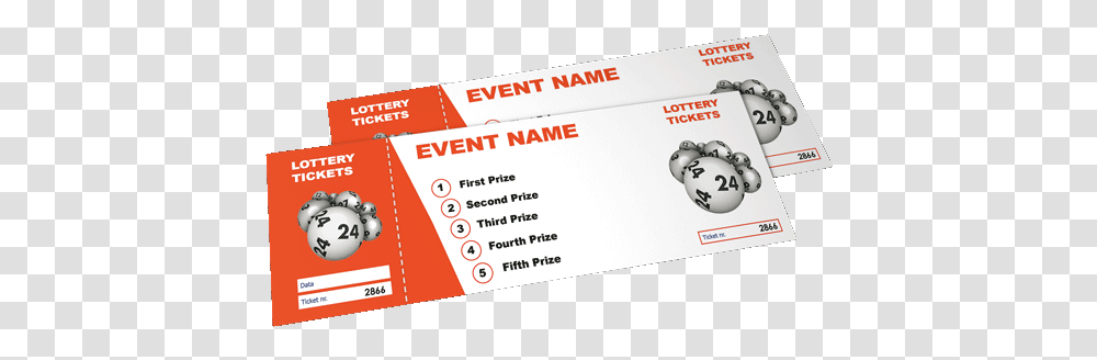 Raffle Tickets Orange, Text, Paper, Business Card Transparent Png