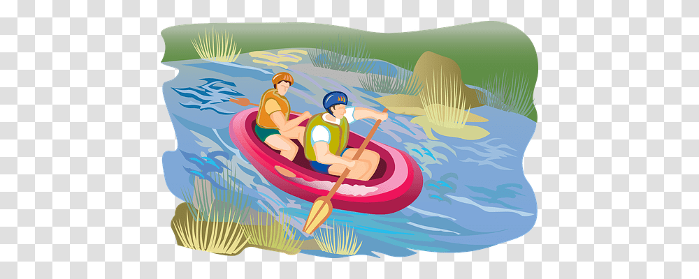 Rafting Sport, Oars, Boat, Vehicle Transparent Png