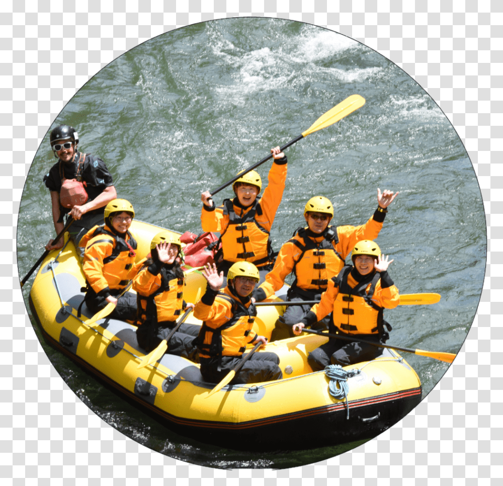 Rafting, Person, Oars, Boat, Vehicle Transparent Png