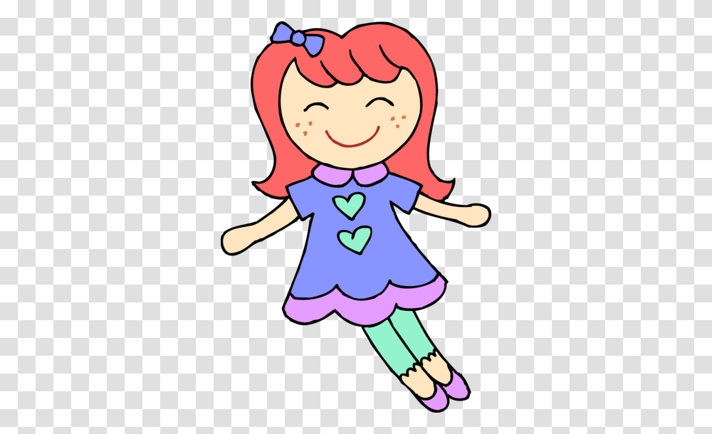 Rag Doll Clip Art, Person, Human, Female, Girl Transparent Png