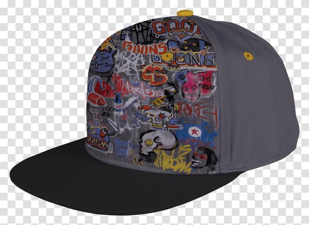 Rage 2 Snapback Goon Graffiti Baseball Cap, Clothing, Apparel, Hat, Sun Hat Transparent Png