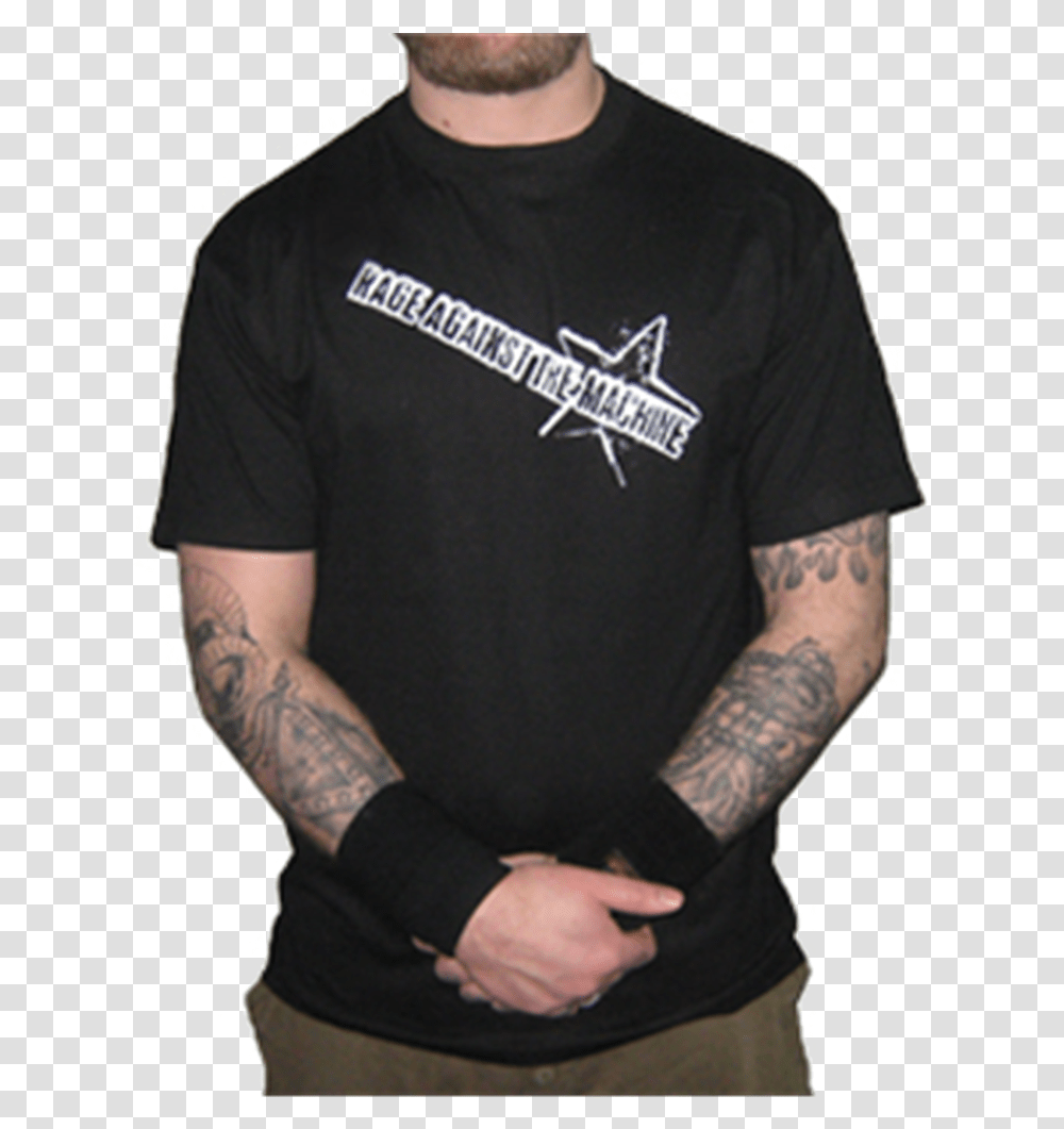 Rage Against The Machine T, Skin, Person, Sleeve Transparent Png