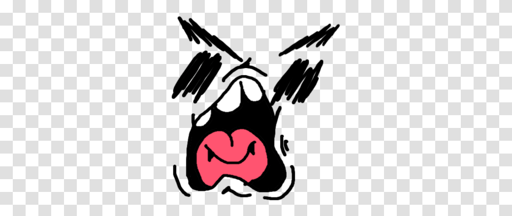 Rage Face Roblox Faces Angry, Heart, Stencil Transparent Png
