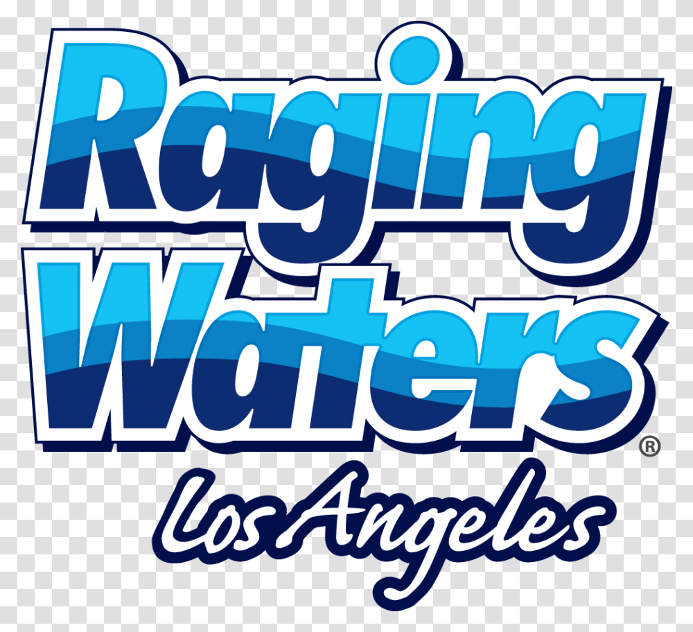 Raging Waters Los Angeles Raging Waters, Label, Word, Sea Transparent Png