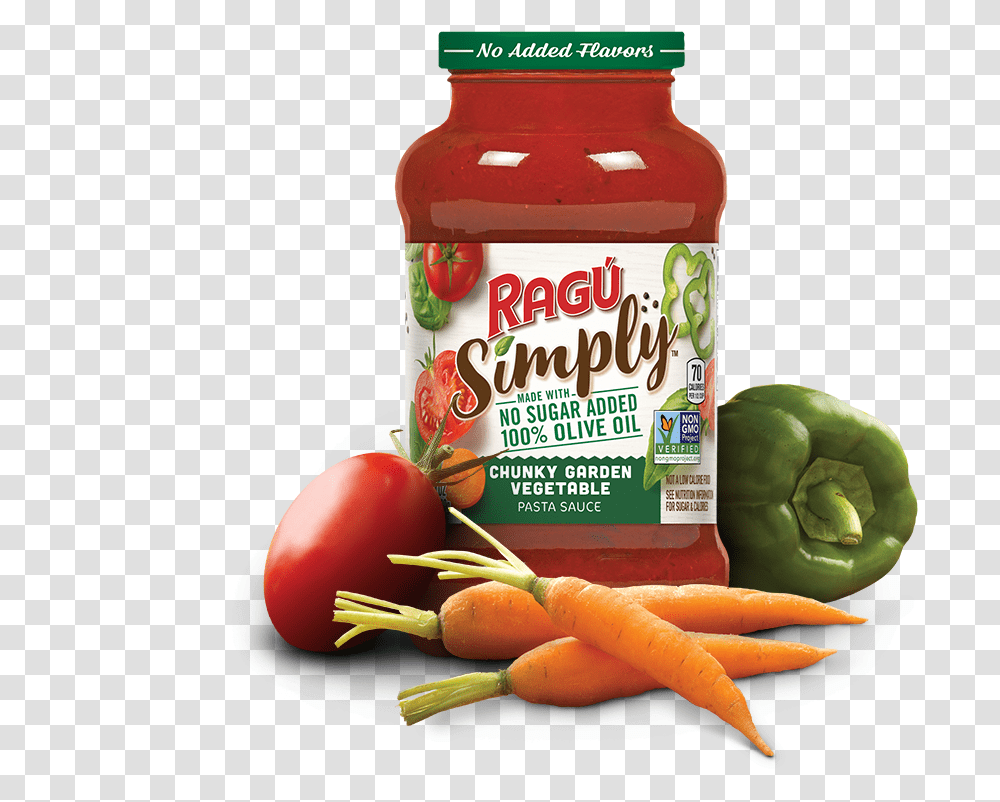 Ragu Garden Combination, Plant, Ketchup, Food, Vegetable Transparent Png