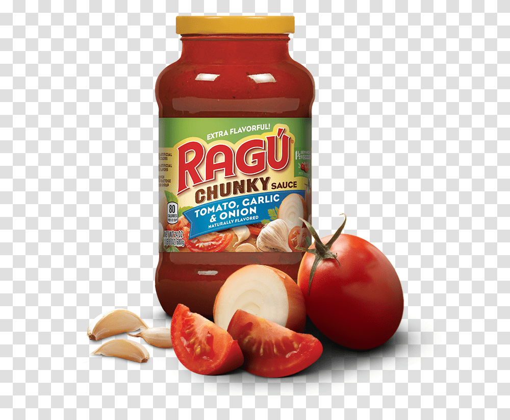 Ragu Sauce, Ketchup, Food, Plant, Tomato Transparent Png