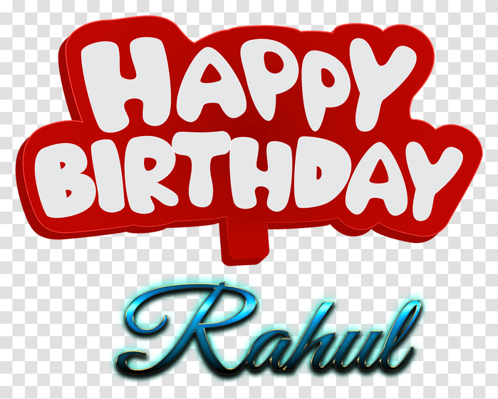 Rahul Happy Birthday Name Logo Happy Birthday Miriam Names, Label, Alphabet, Plant Transparent Png