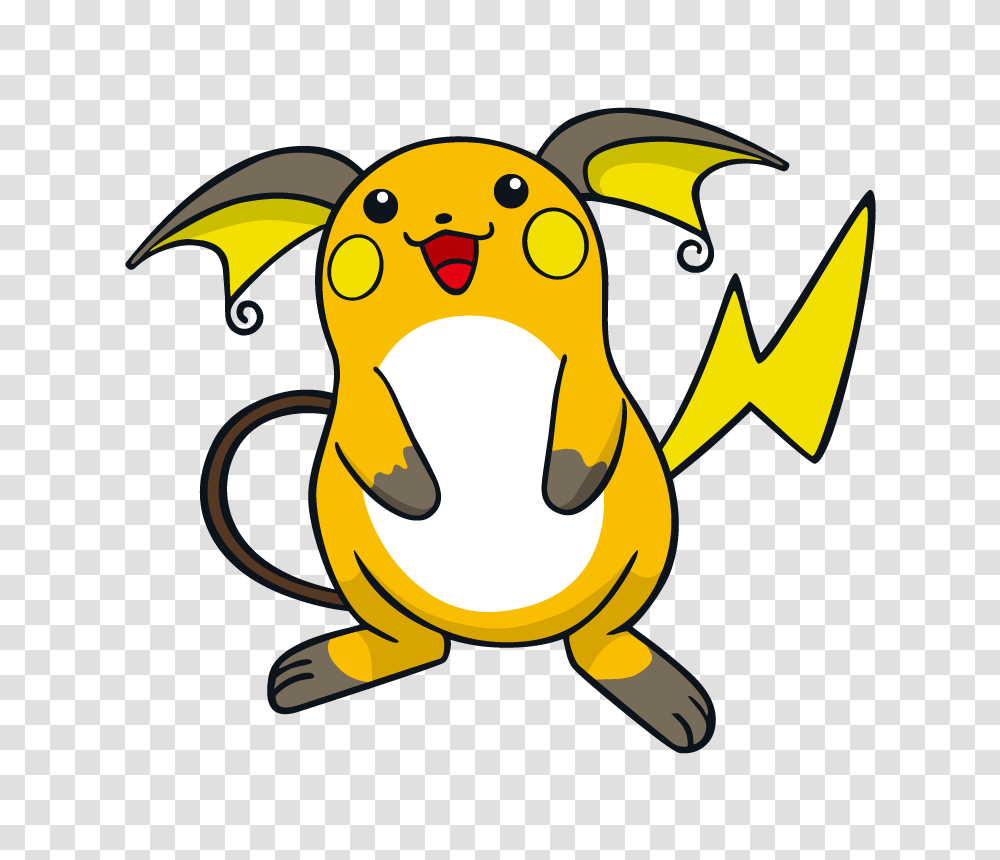 Raichu Pokemon Character Vector Art Free Vector Silhouette, Animal, Wasp, Bee, Insect Transparent Png