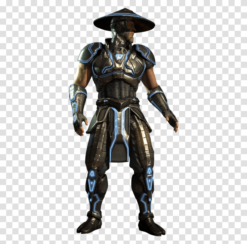 Raiden Futuristic Mortal Kombat X, Person, Armor, Suit Transparent Png