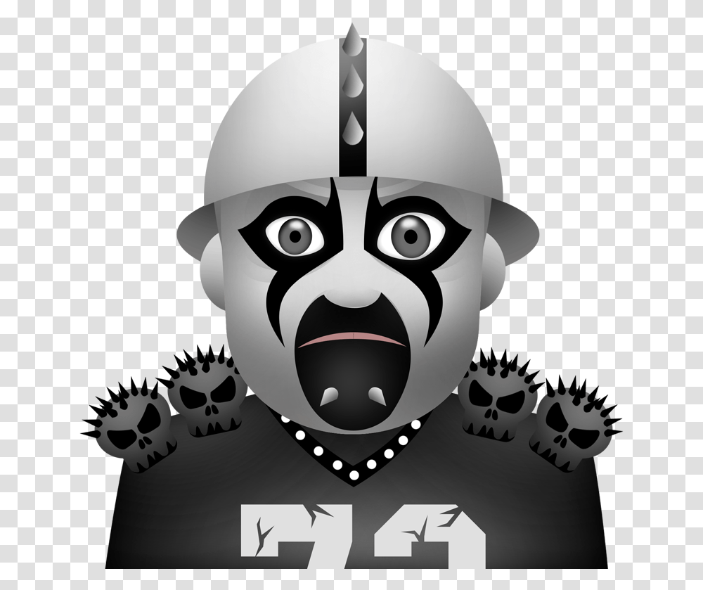 Raider Fan Raiders Emoji Copy And Paste, Head, Face Transparent Png