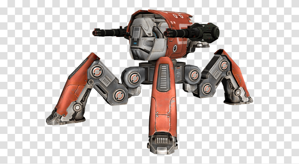 Raijin War Robots Fujin, Gun, Weapon, Weaponry Transparent Png