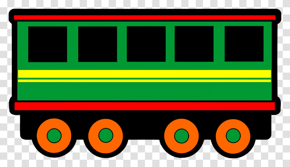 Rail Transport Passenger Car Train Classic Clip Art Free, Vehicle, Transportation, Bus, Tour Bus Transparent Png