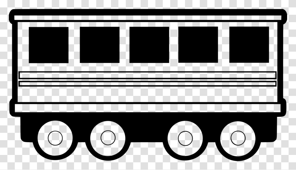 Rail Transport Passenger Car Train Steam Locomotive Free, Gray, World Of Warcraft Transparent Png