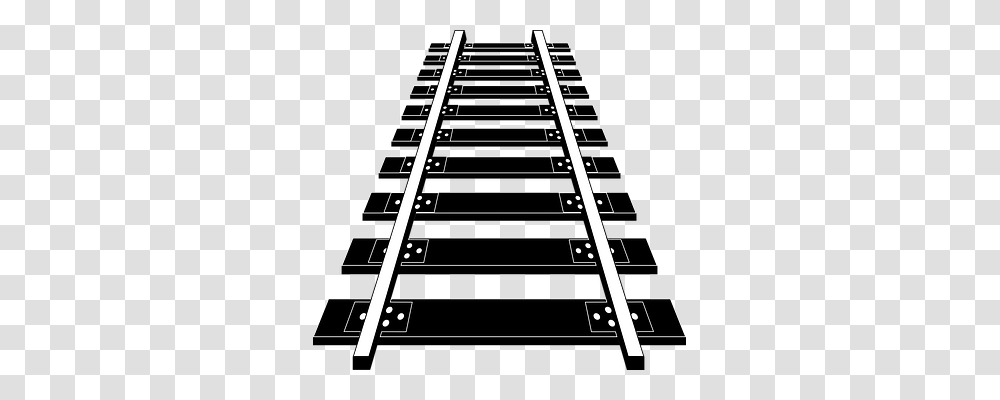 Railroad Transport, Railway, Transportation, Train Track Transparent Png