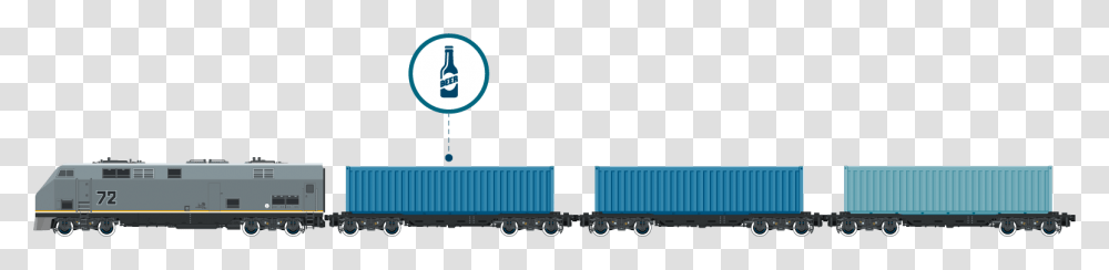 Railroad Car, Shipping Container, Vehicle, Transportation, Freight Car Transparent Png