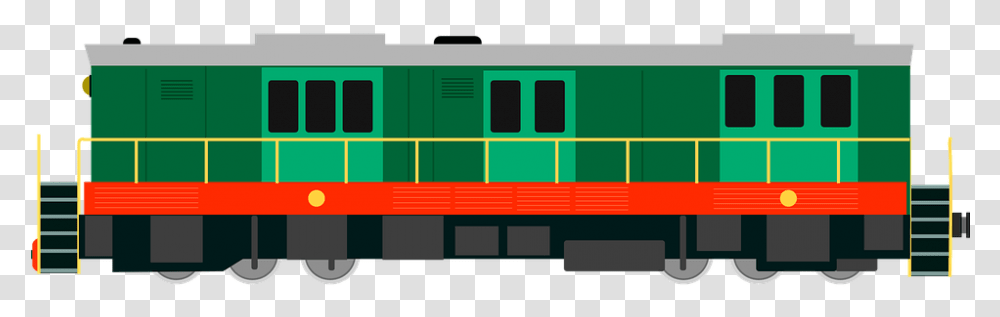 Railroad Car, Transportation, Vehicle, Railway, Train Transparent Png