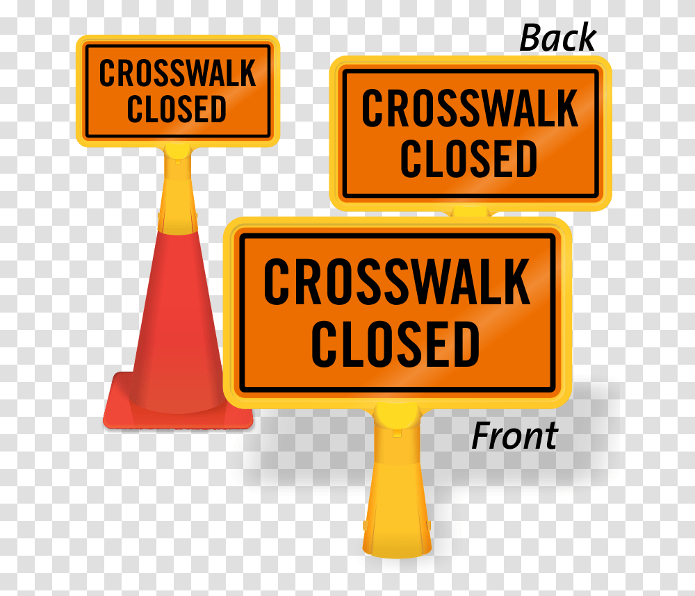 Railroad Clipart Crosswalk Sign Survey Crew Sign, Road Sign Transparent Png