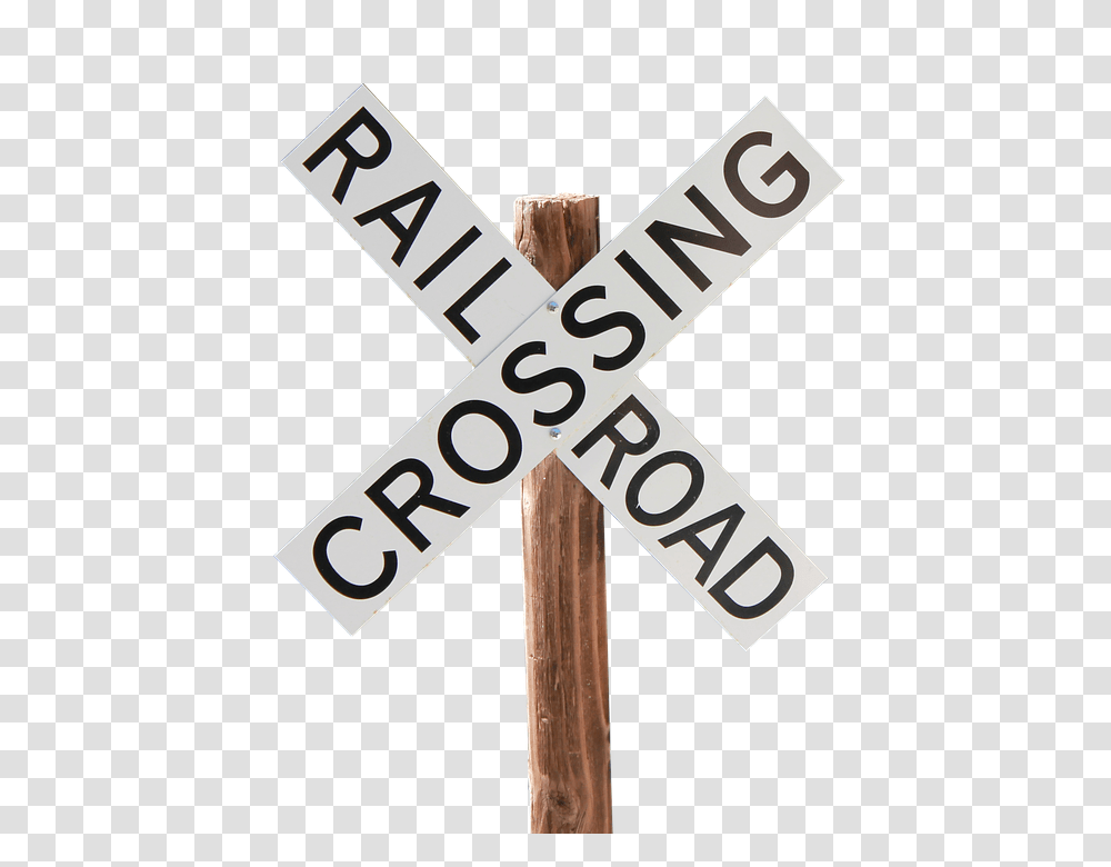 Railroad Crossing Sign 960, Transport, Word Transparent Png