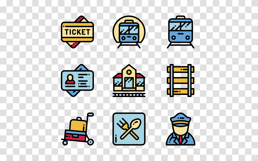 Railroad Icons, Pac Man, Person, Human Transparent Png