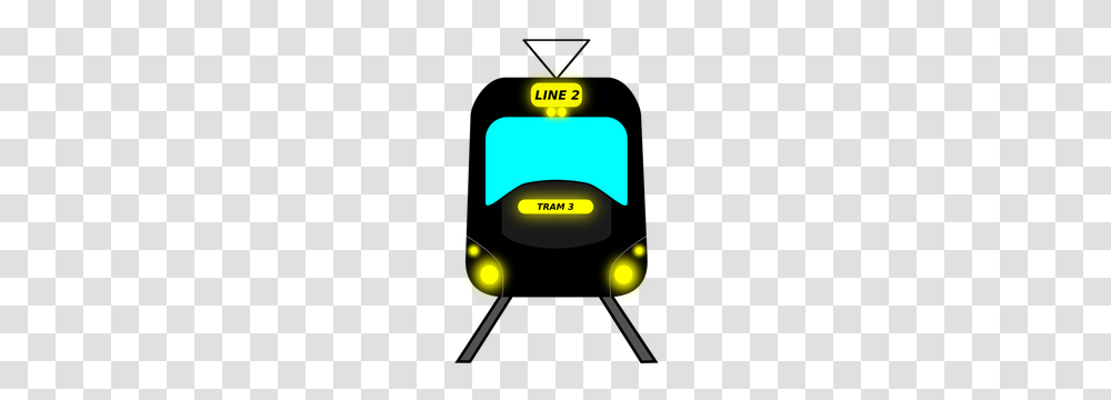Railroad Track Clip Art Free, Pac Man, Light, Car Transparent Png